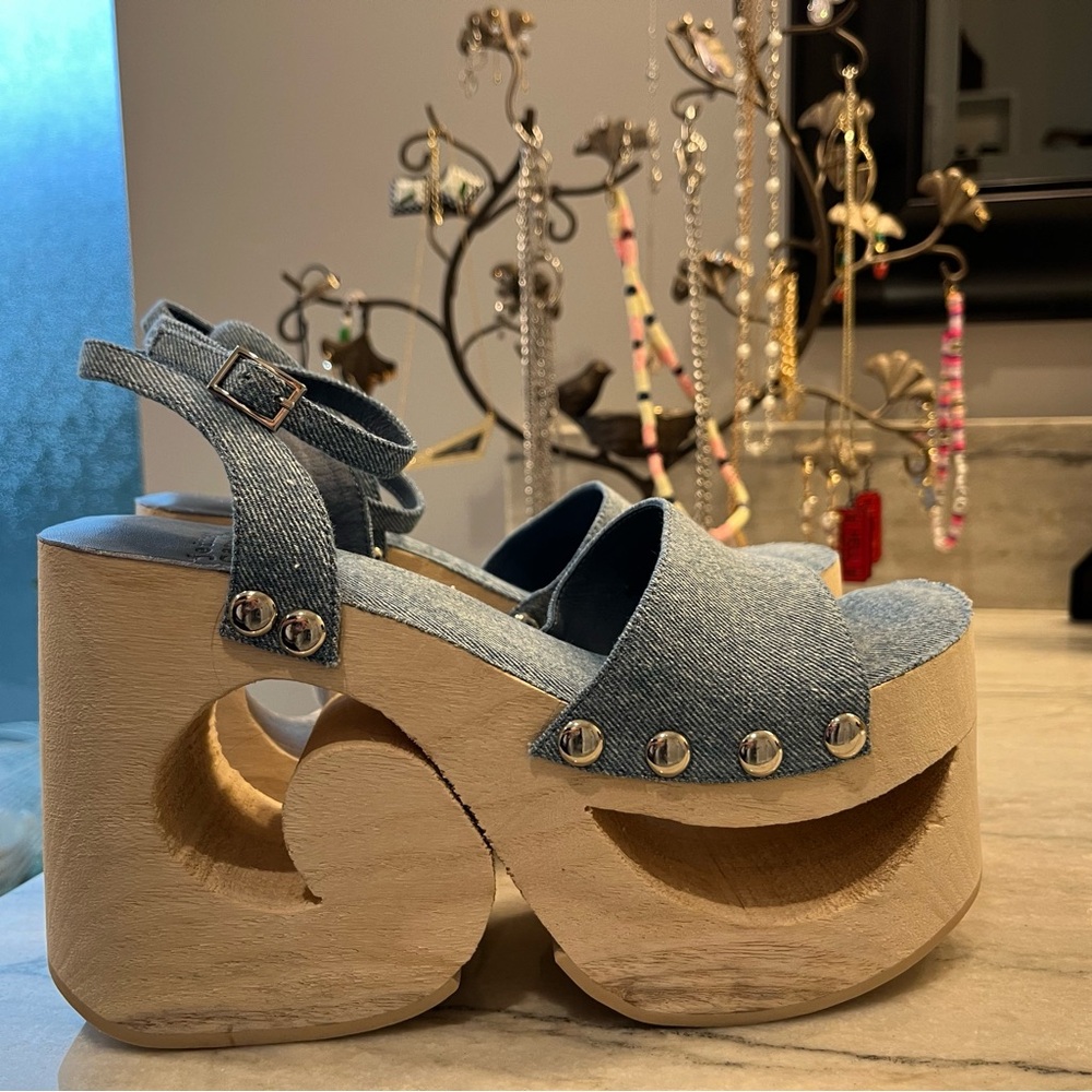 Whimsical Jeffrey Campbell wedges